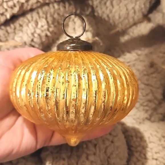 Set of 6 glass ornaments - Picture 10 of 12